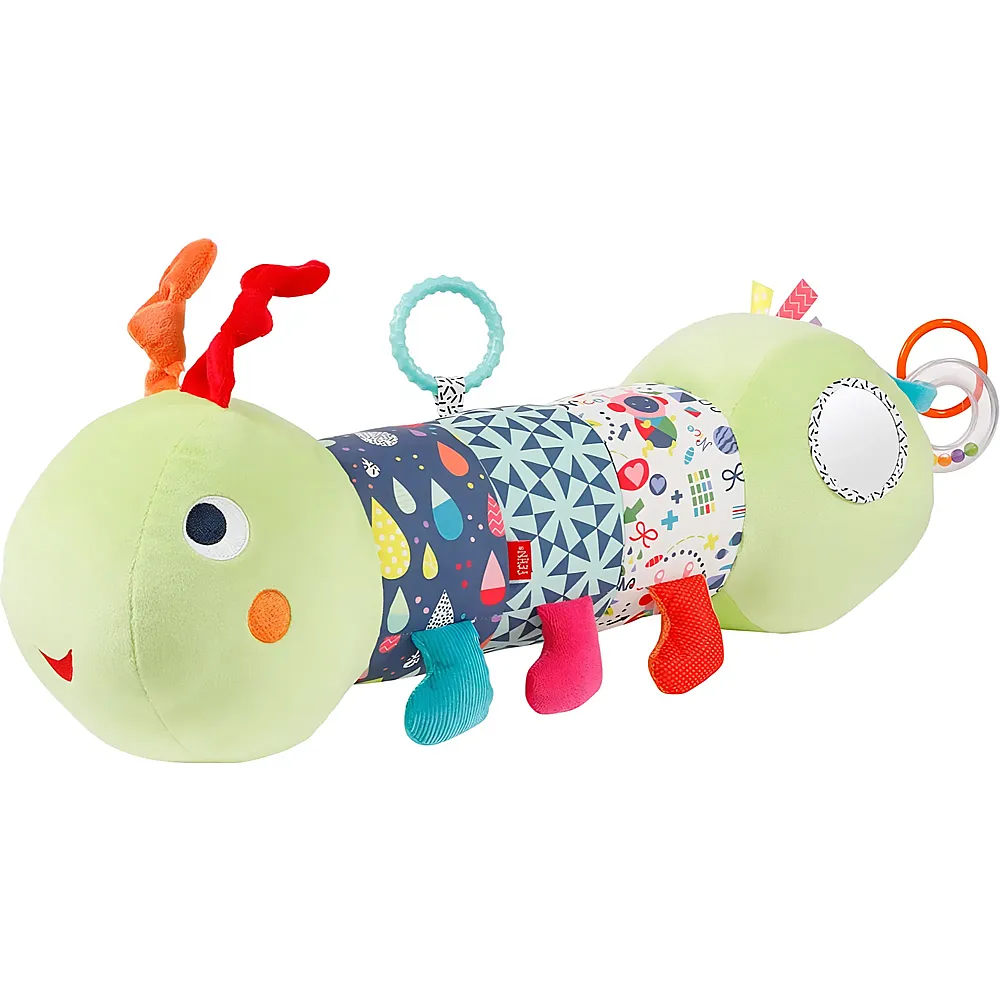 Fehn Color Friends Krabbelrolle Raupe 48cm