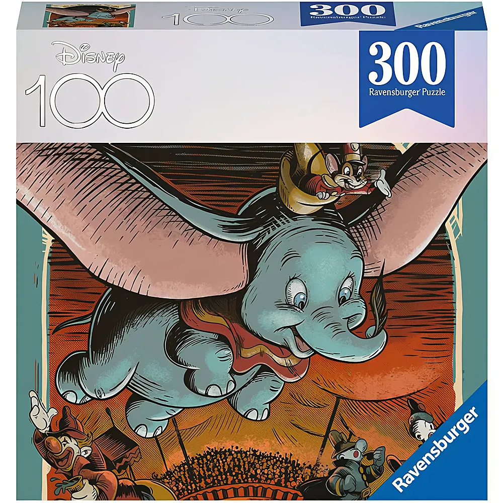 Ravensburger Puzzle 100 Jahre Disney Dumbo 300Teile