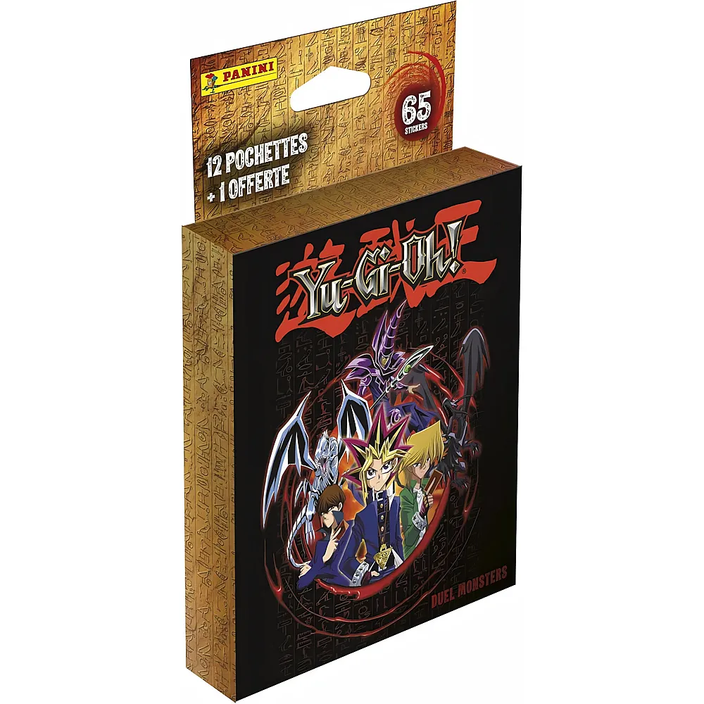 Panini Yu-Gi-Oh YU GI Oh Blisterverpackung mit 12 H�llen + 1 Beutel
