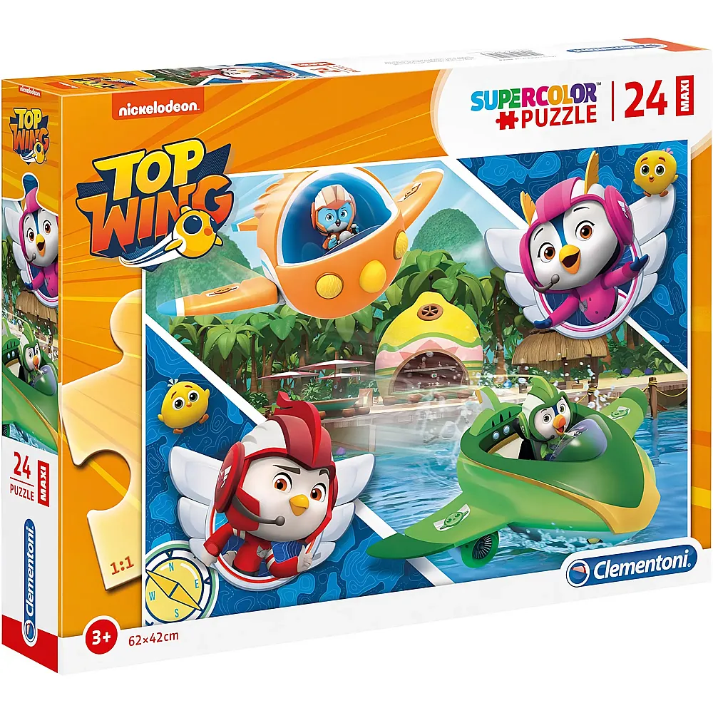 Clementoni Puzzle Supercolor Top Wing - 24 Teile