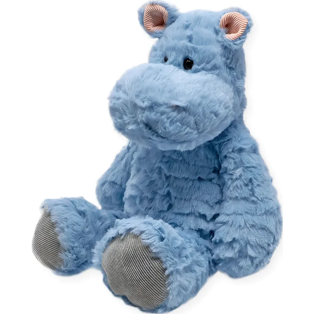 Mollis Nilpferd Blau - 36 cm | Wildtiere Pl�sch