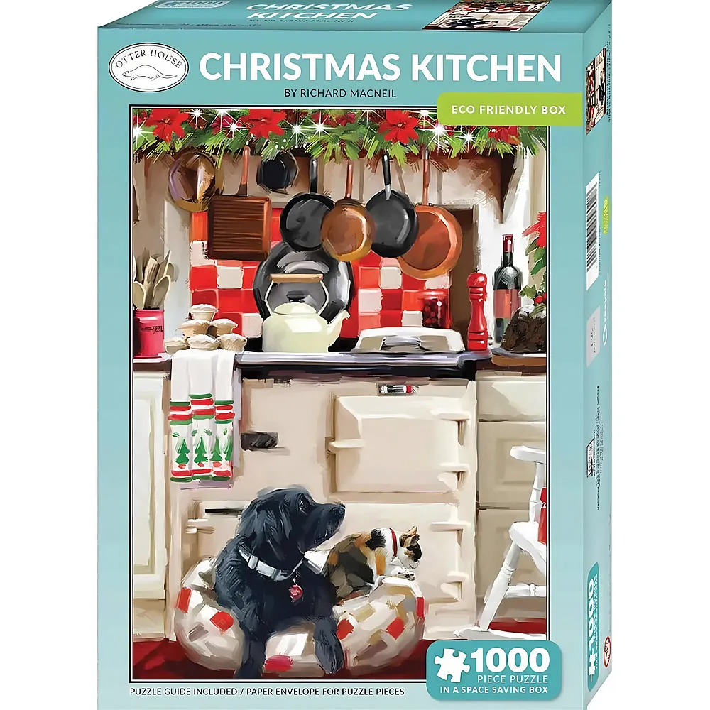 Otter House Puzzle Weihnachtsk�che 1000Teile