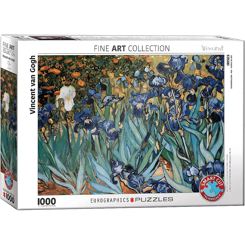 Eurographics Puzzle Fine Art Collection Vincent van Gogh - Schwertlilien 1000Teile