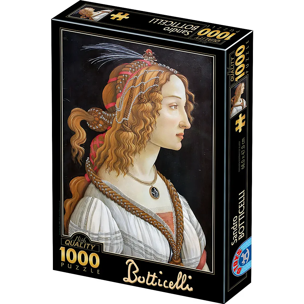meinspielzeug - DToys Puzzle Idealisiertes Portr�t eines Jungen 1000Teile | Puzzle 1000 Teile