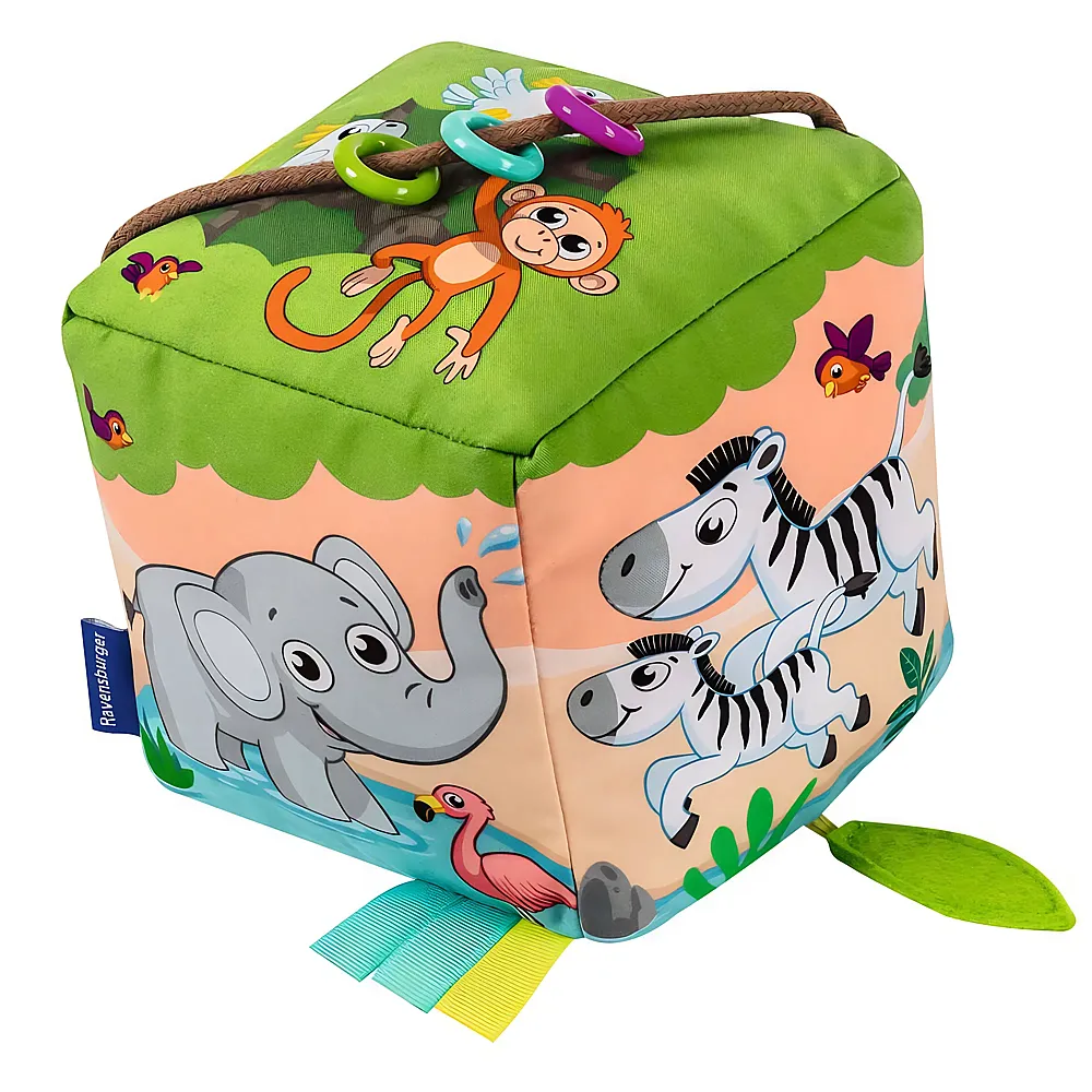 Ravensburger play+ Cube d'activit�s sonore: les animaux sauvages - Franais