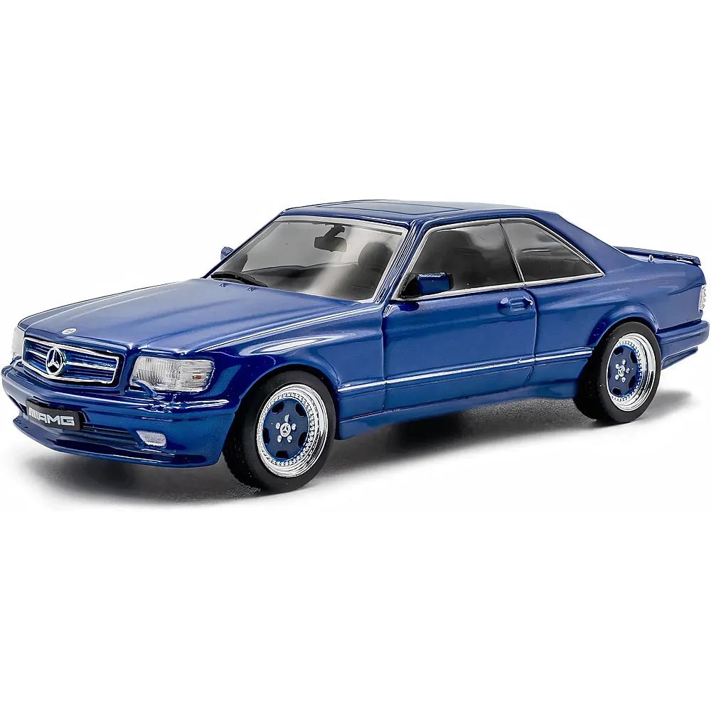 Solido 1:43 Mercedes-Benz 560 SEC AMG Linarit Blau