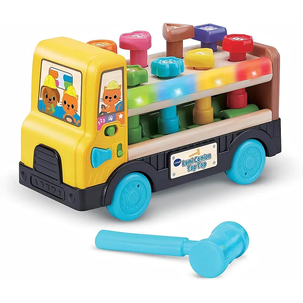 vtech Lumi Camion Tap Tap Franais