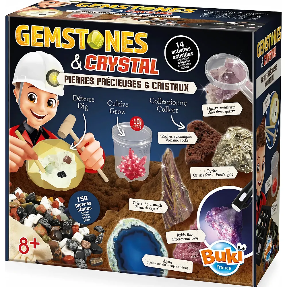 Buki Mega Rocks & Minerals fr-de-it-en-es-nl