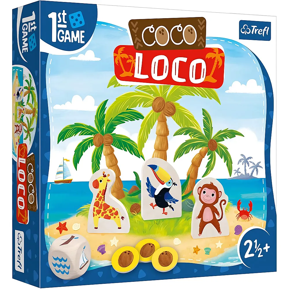 Trefl Erstes Spiel - Coco Loko - Brettspiel