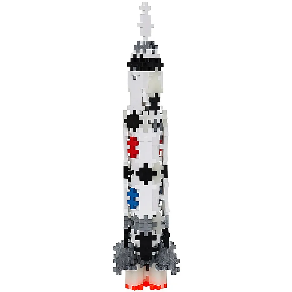 Plus-Plus Basic Tube Saturn V Rakete 240Teile