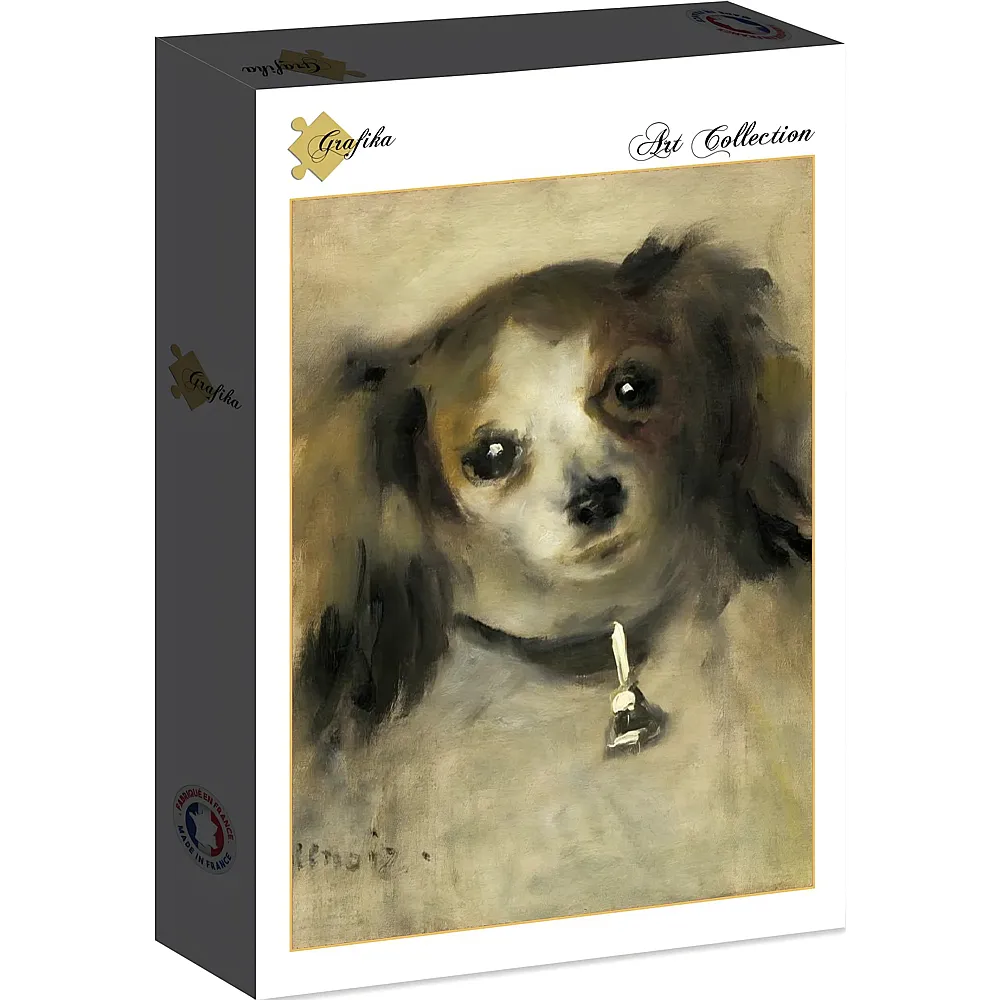 Grafika Puzzle Art Collection Auguste Renoir: Head of a Dog, 1870 - 2000 Teile
