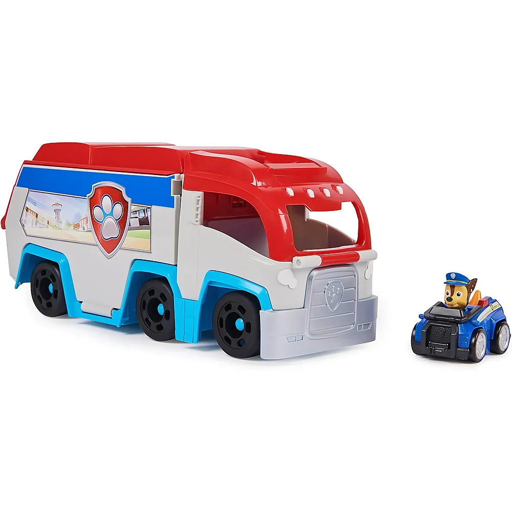 Spin Master Paw Patrol Pup Squad Mini-Patroller Teamfahrzeug mit Chase
