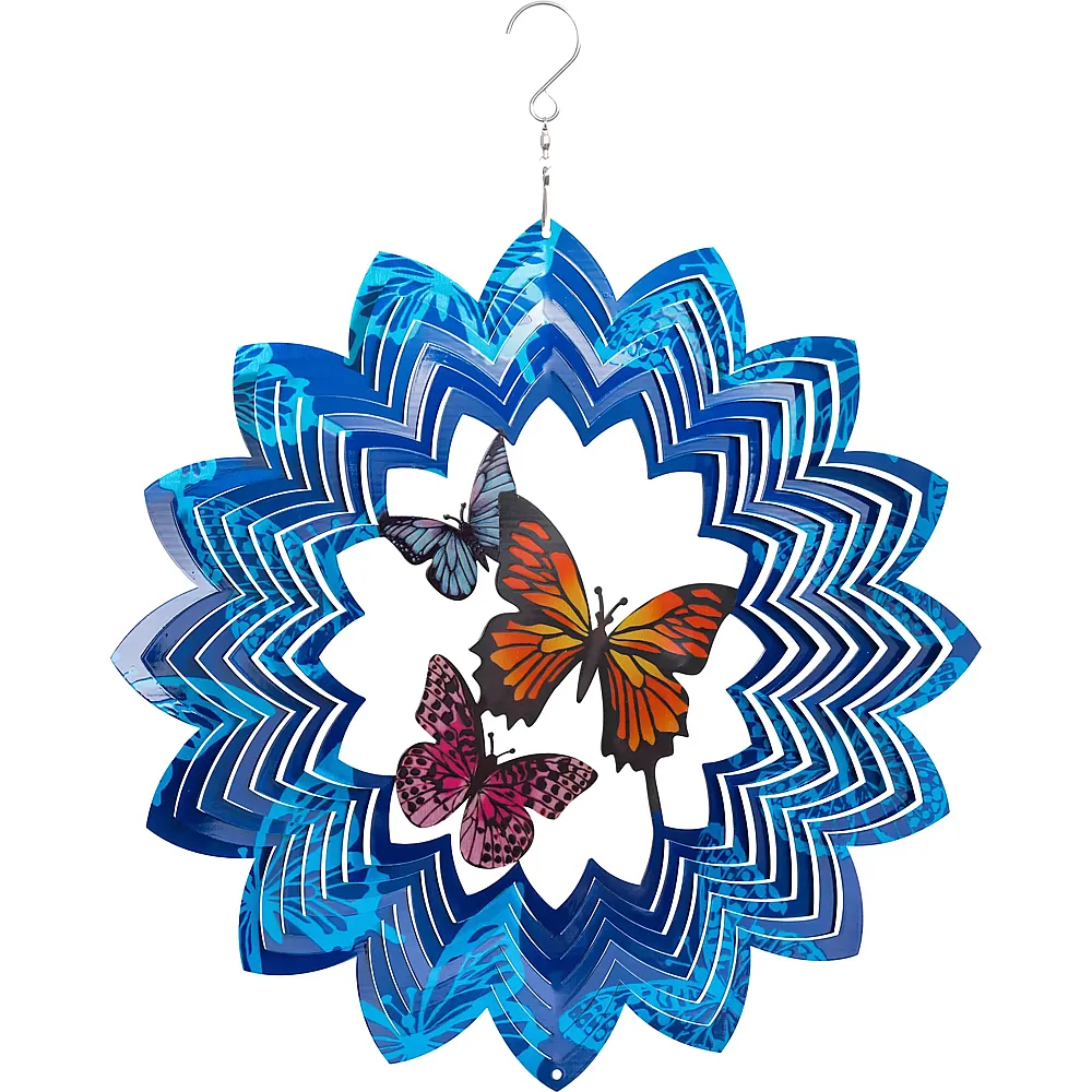 meinspielzeug - HQ Invento Windspiele H�ngewindspiel Metall Butterflies