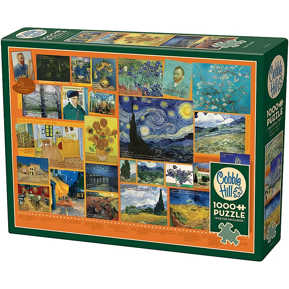 Cobble Hill Puzzle Van Gogh Collage - 1000 Teile
