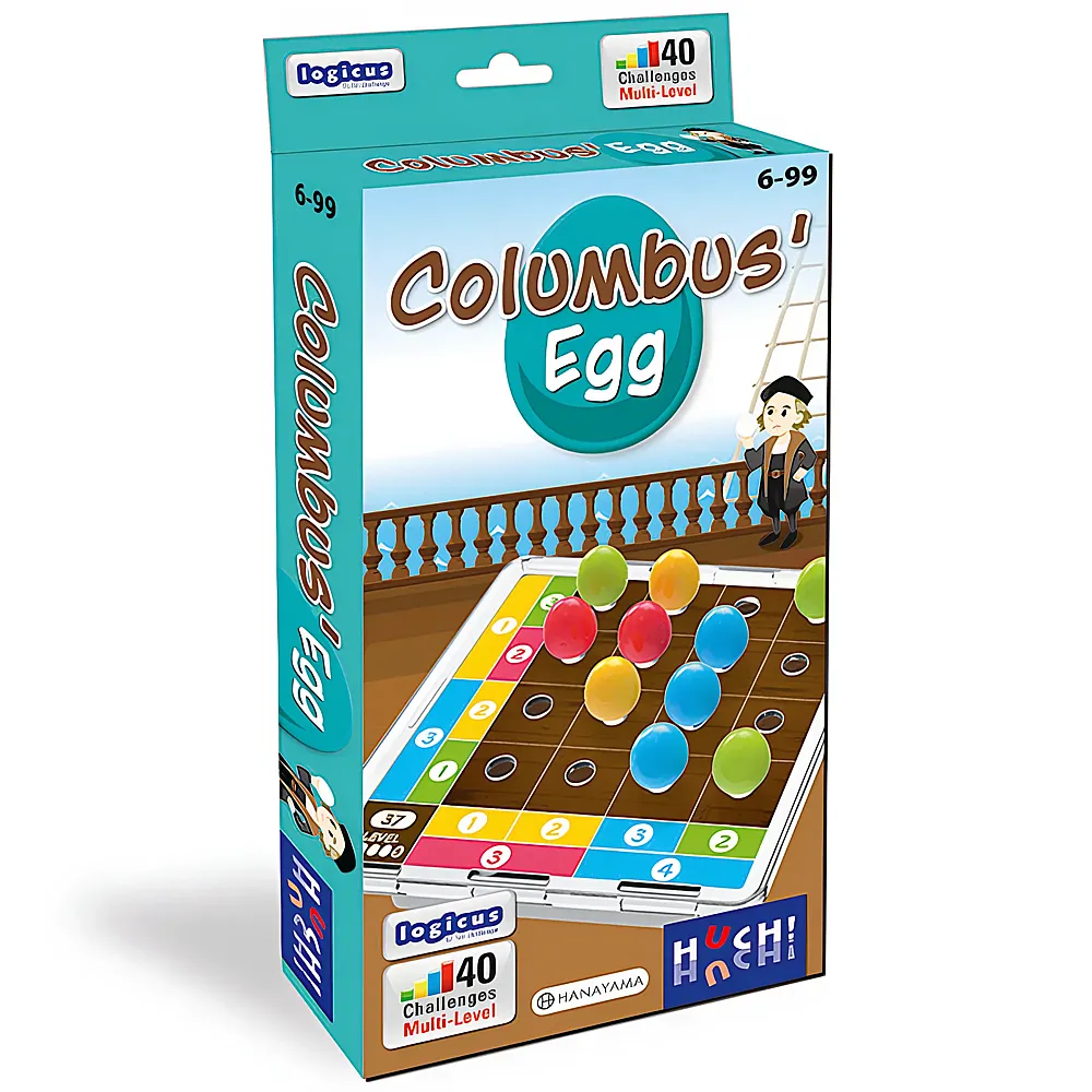 HUCH Spiele Columbus Egg