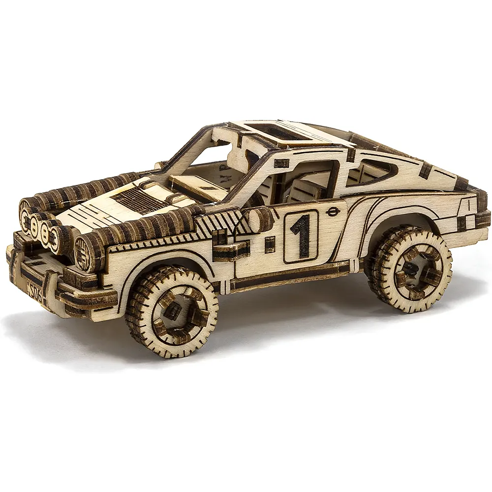 Wooden City Puzzle 3D Rally Car Superfast 113Teile
