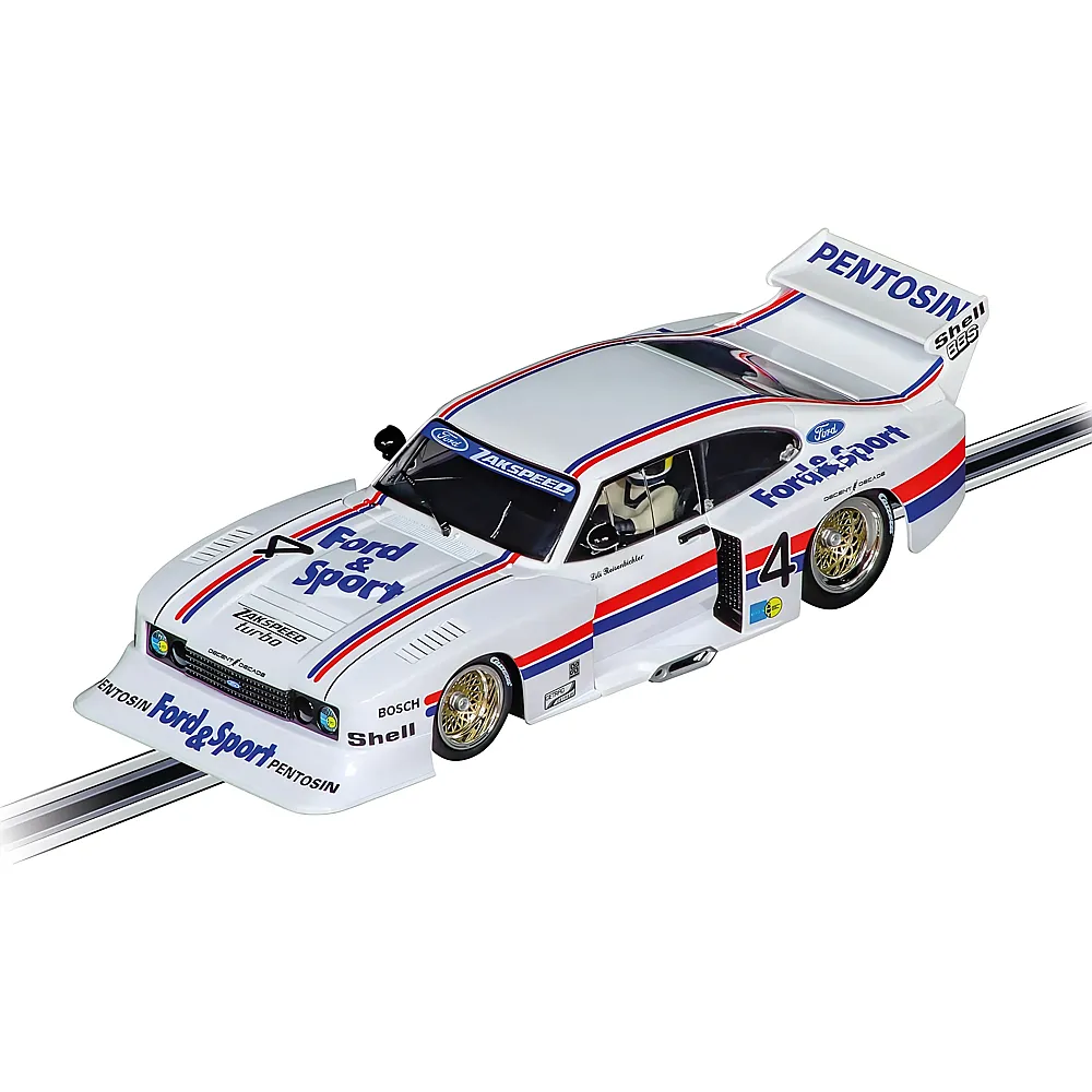 meinspielzeug - Carrera Digital 124 Ford Capri Zakspeed T. No.4 Lili Reisenbichler | Rennbahn Fahrzeuge
