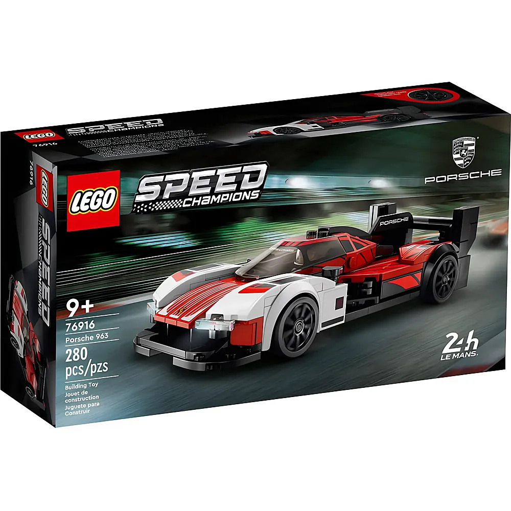 LEGO Speed Champions Porsche 963 24h Le Mans 76916