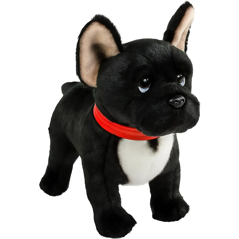 meinspielzeug - Teddys Rothenburg Franz�sische Bulldogge Schwarz 30cm | Hunde Pl�sch