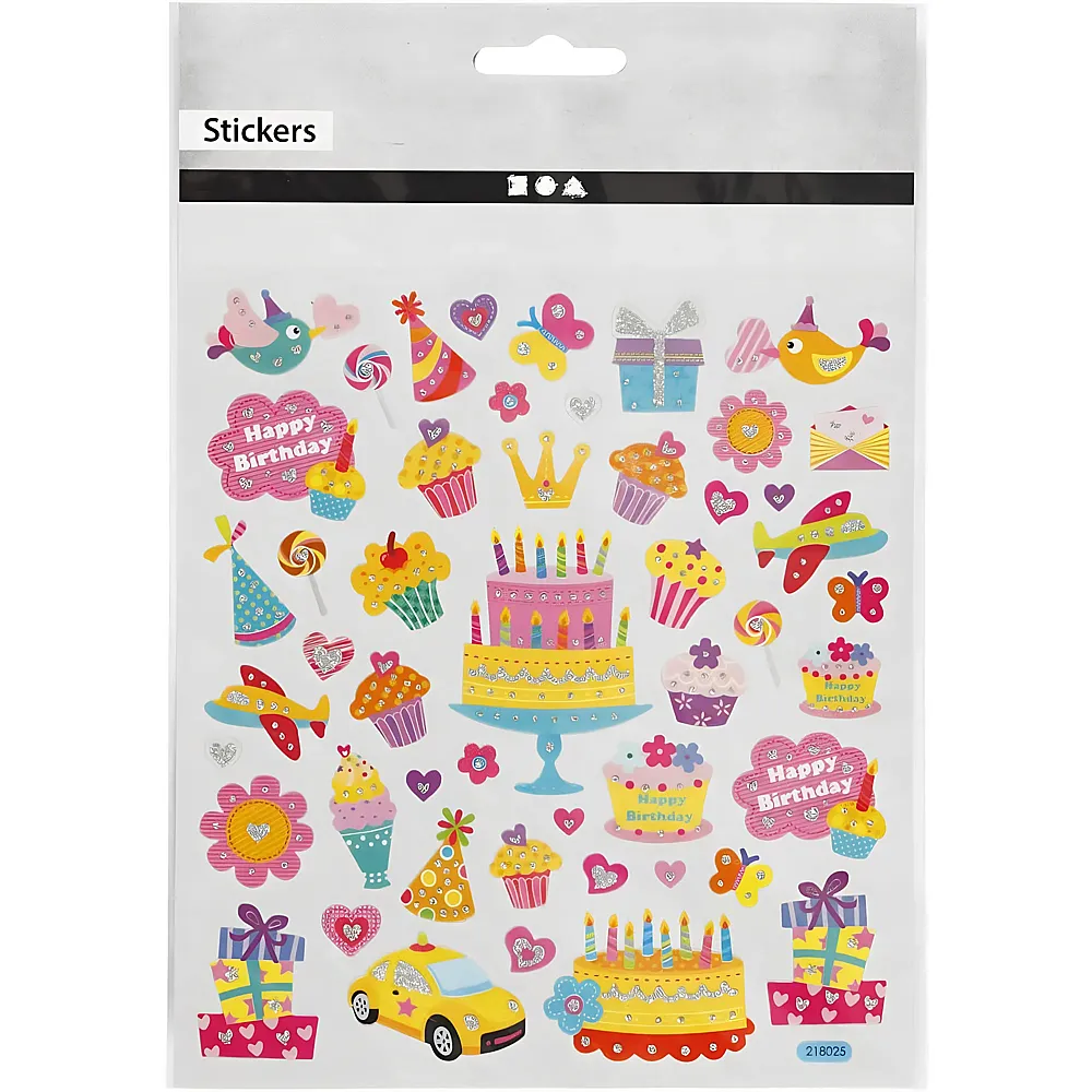 Creativ Company Sticker Geburtstag