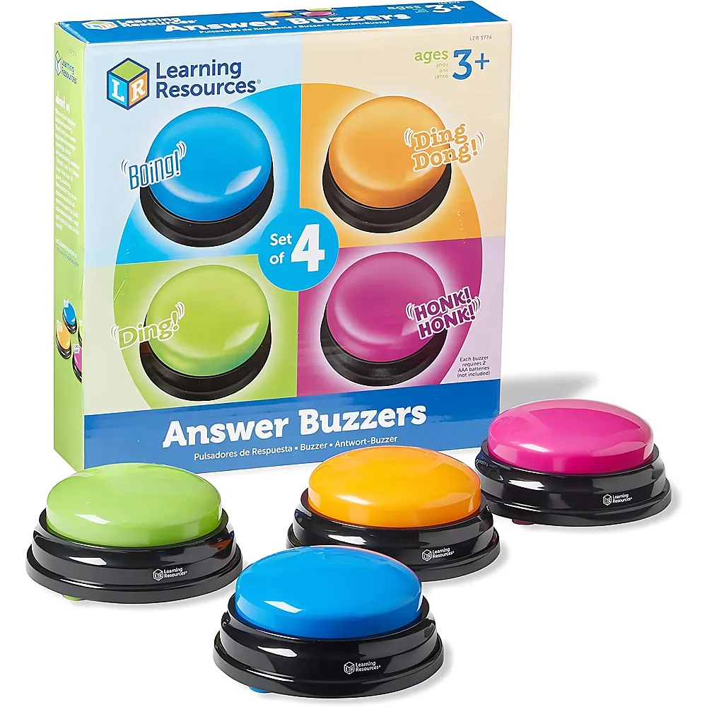 Learning Resources Antwort-Buzzer 4Teile