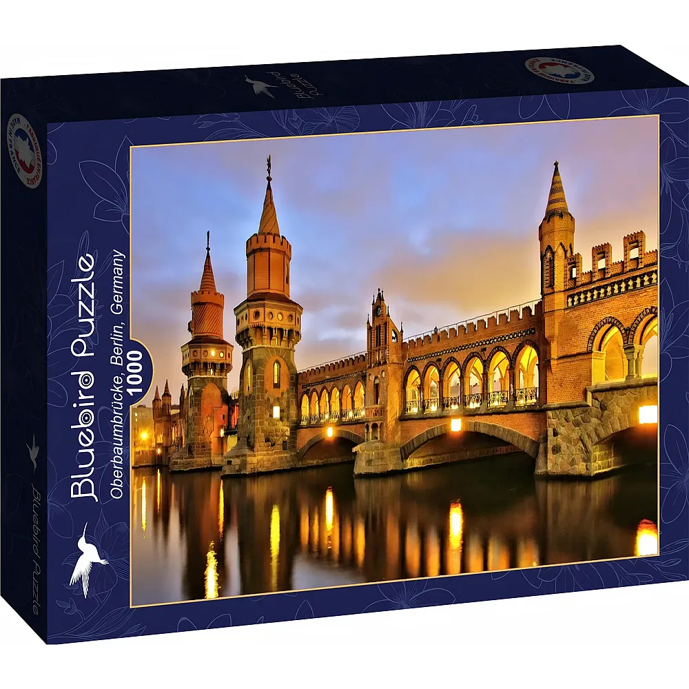 Bluebird Puzzle Oberbaumbr�cke, Berlin, Deutschland 1000Teile
