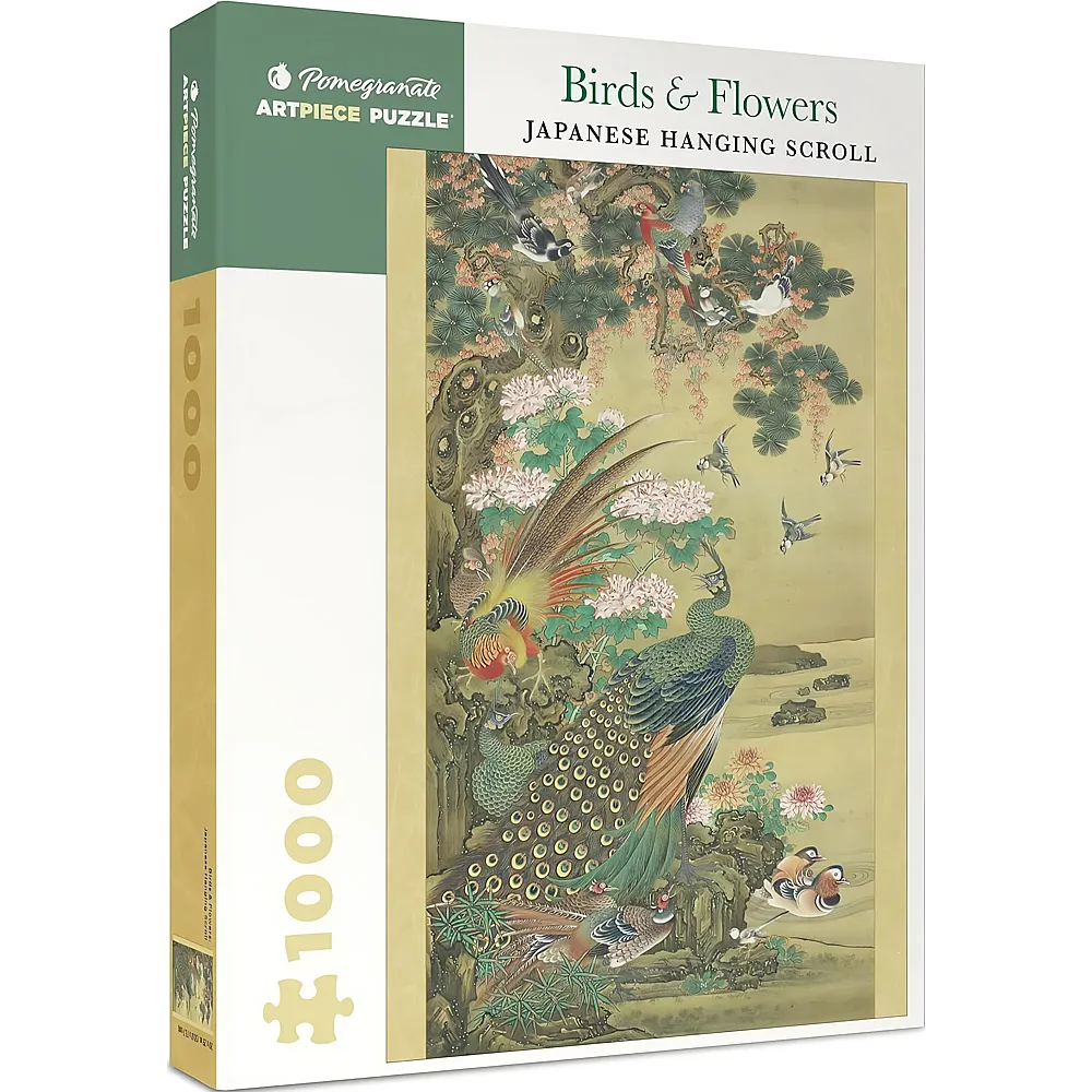 Pomegranate Puzzle Nagasaki School, Birds & Flowers - 1000 Teile