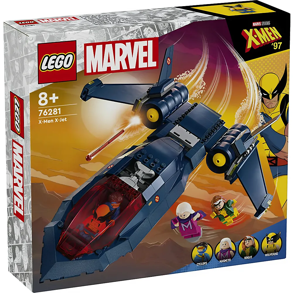 LEGO Marvel Super Heroes X-Jet der X-Men 76281