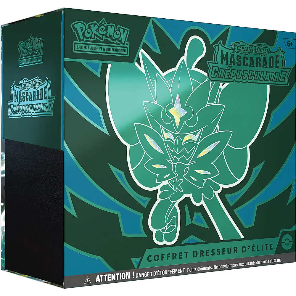 Pok�mon TCG Pok�mon Mascarade Cr�pusculaire - Elite Trainer Box - Franz�sisch