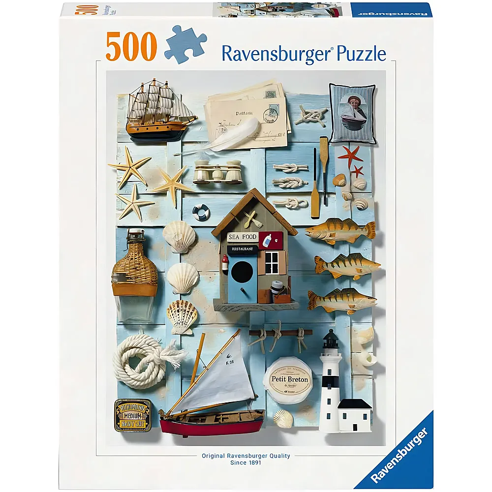 Ravensburger Puzzle Maritimes Flair 500Teile