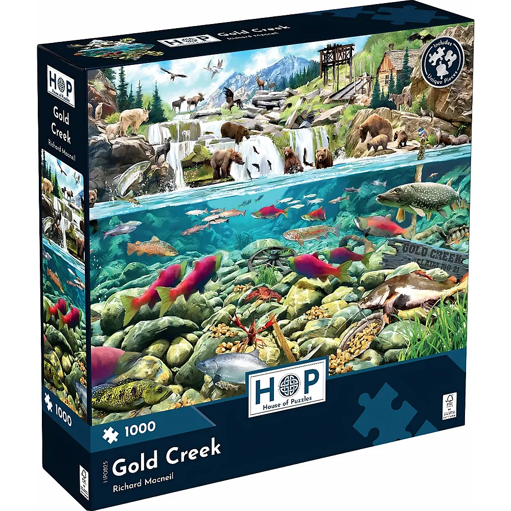 HOP - House of Puzzles Gold Creek 1000Teile