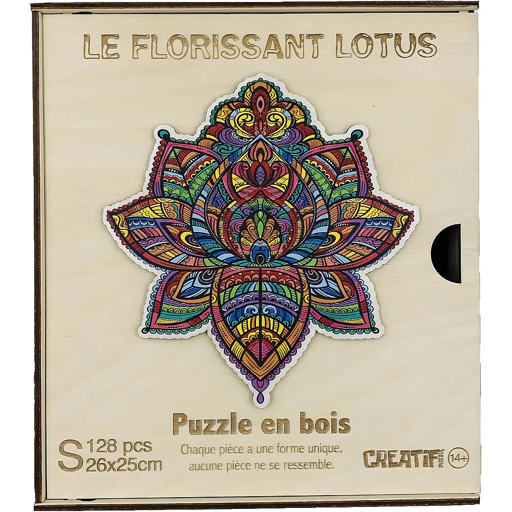 Harmandi Puzzle Creatif Der Bl�hende Lotus 128Teile
