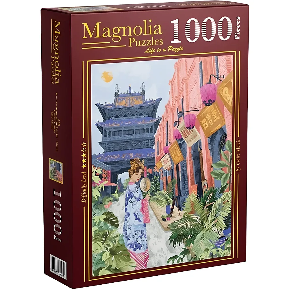 Magnolia Puzzle Claire Morris WAW - China - 1000 Teile