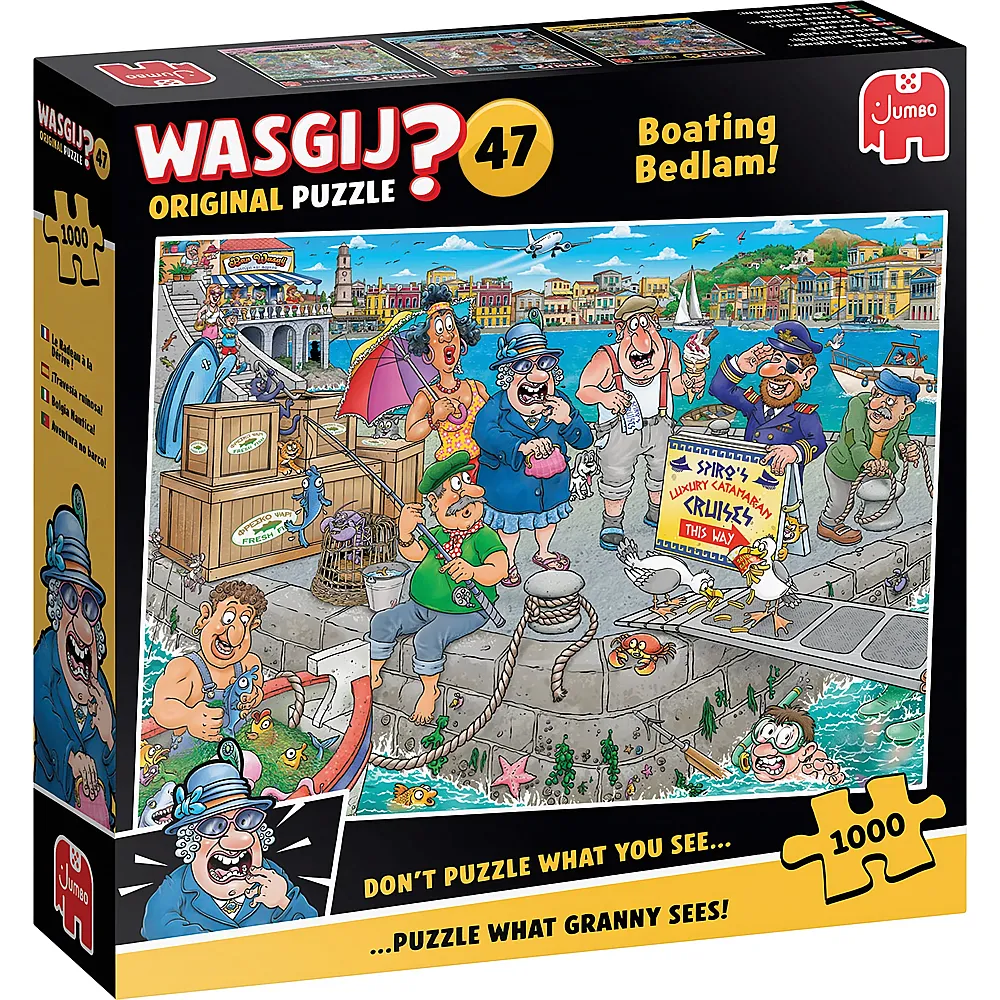 Jumbo Puzzle Wasgij Original 47 - Bootschaos