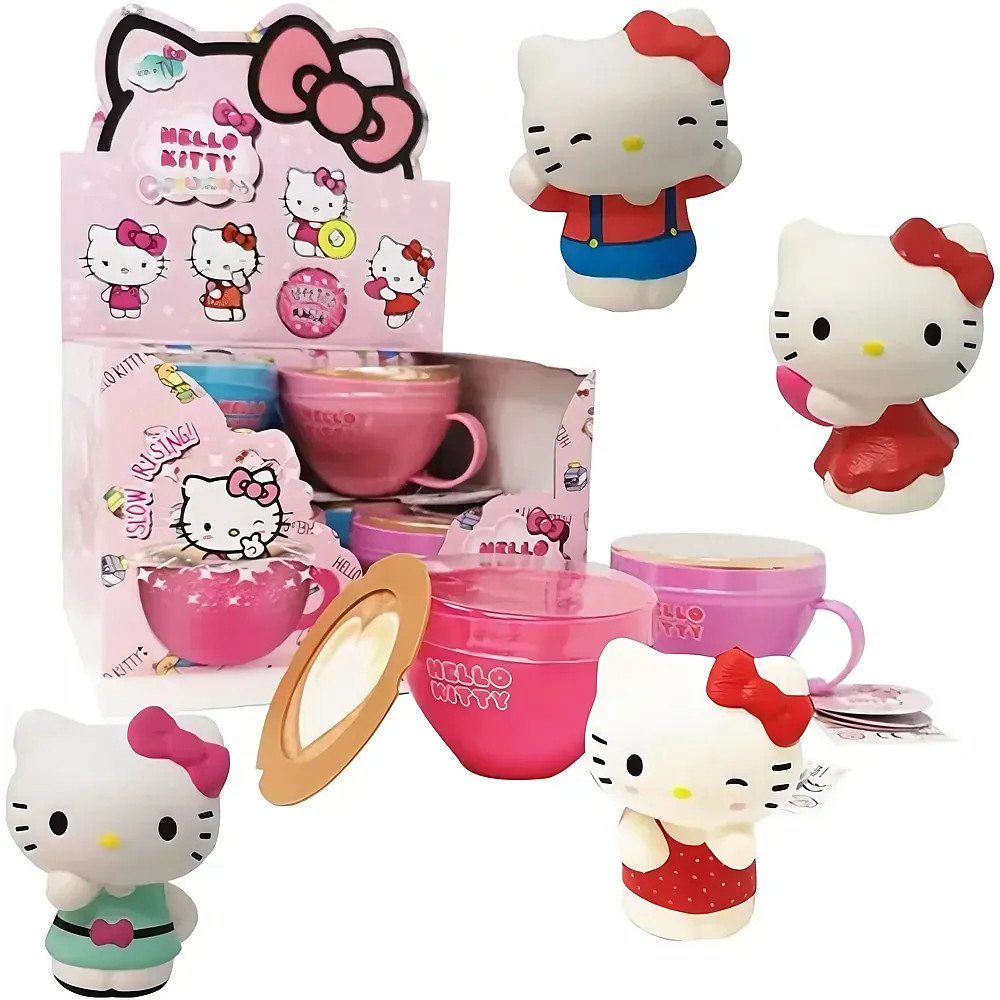 Sbabam Hello Kitty - Cappuccino Squishy Modeles Asst vendu Uniquem
