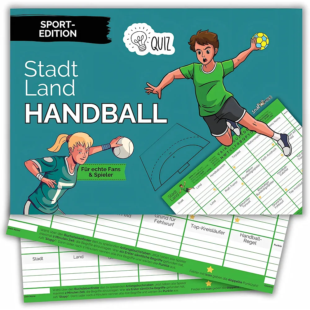 Fotospiel Stadt Land Handball by snaPmee