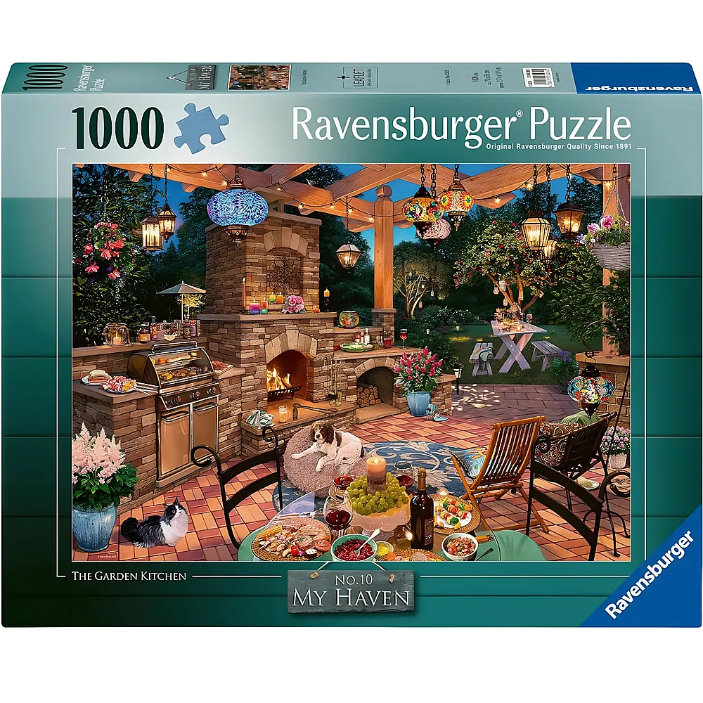 Ravensburger Puzzle Aussenk�che - 1000 Teile