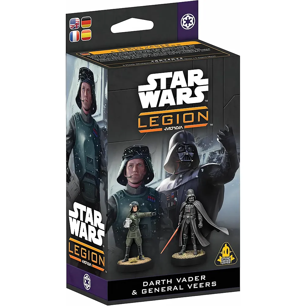 Atomic Mass Games Star Wars SW Legion Darth Vader & General Veers mult