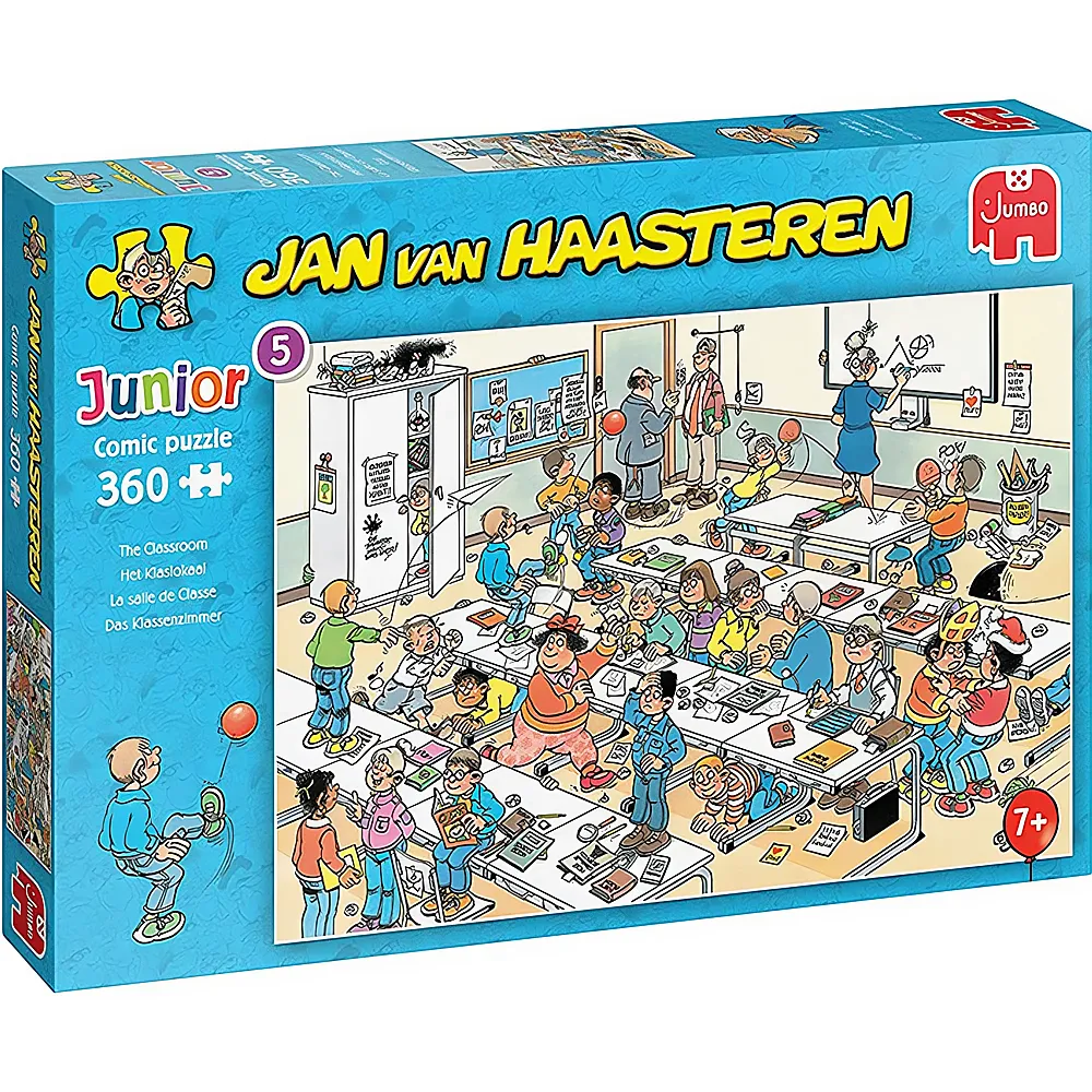 Jumbo Puzzle Jan van Haasteren Klassenzimmer 360Teile