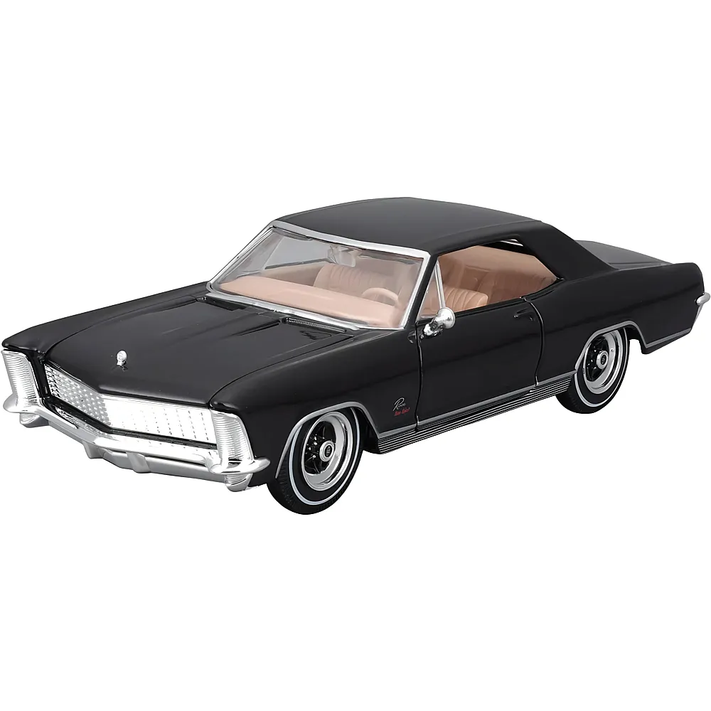 Maisto 1:24 Buick Riviera 1965 Schwarz