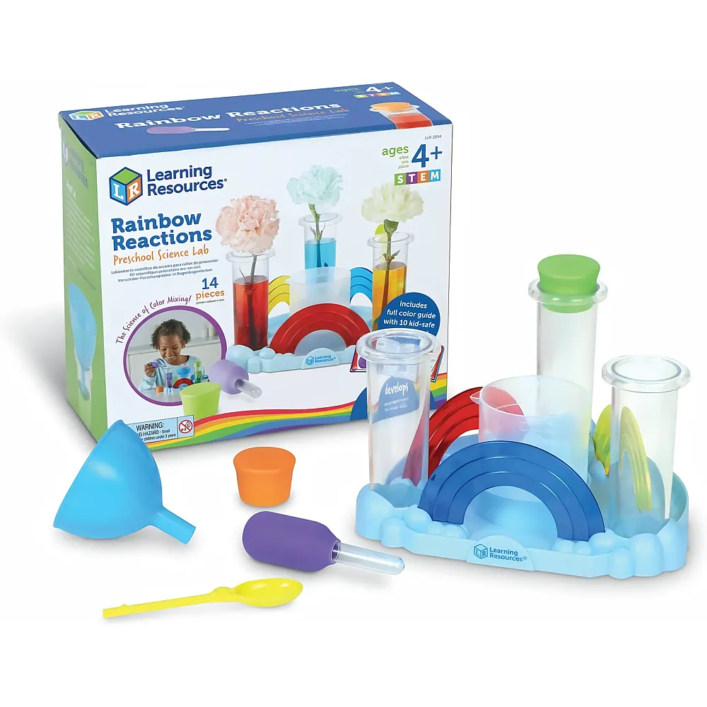 Learning Resources Regenbogen-Forschungslabor - 14 Teile
