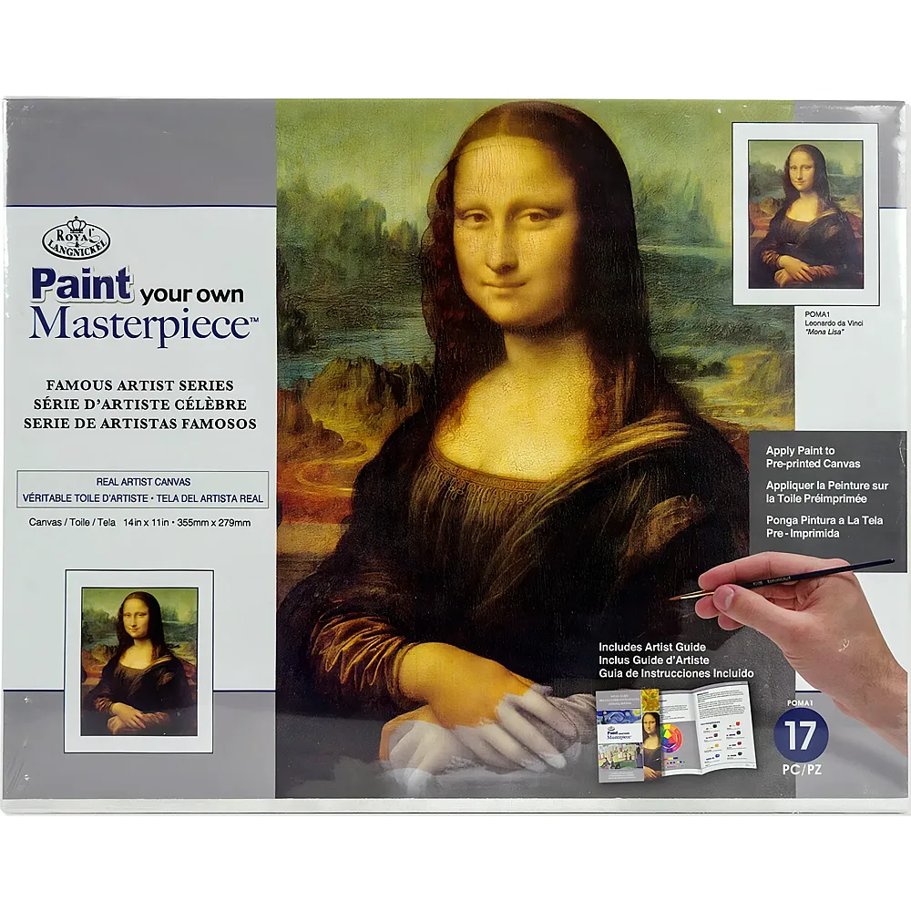 Royal & Langnickel R&l Pbn Masterpiece Famous Mona Lisa - Suche