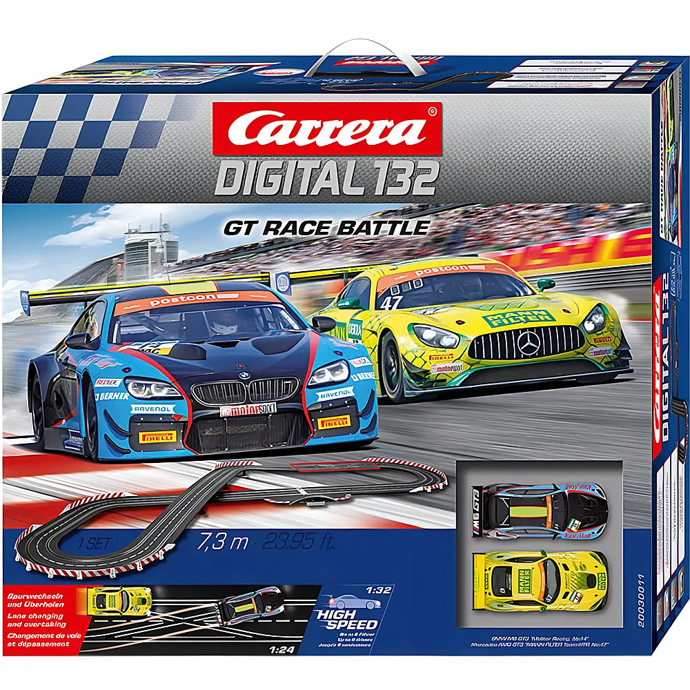 Carrera Digital 132 GT Race Battle 7,3m