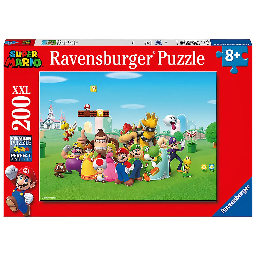 Ravensburger Puzzle Super Mario Abenteuer 200XXL