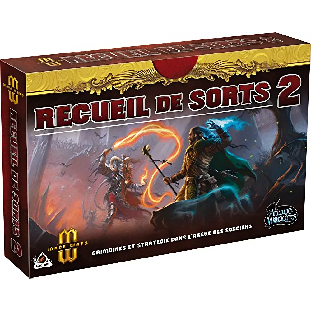 Asmodee Mage Wars Recueil DE Sorts 2 - Franais