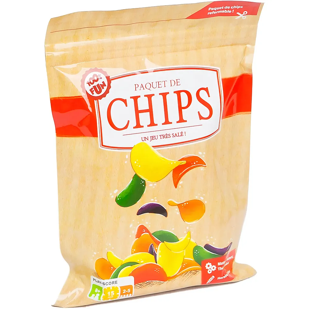 Blue Orange Paquet DE Chips - Display 7pcs FR