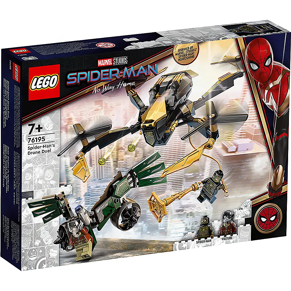 LEGO Marvel Super Heroes Spidermans Drohnenduell 76195