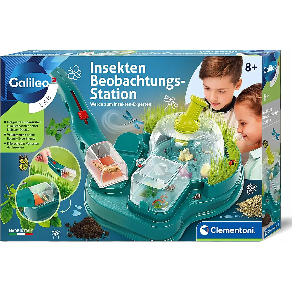 Clementoni Galileo Insekten Beobachtungs Station