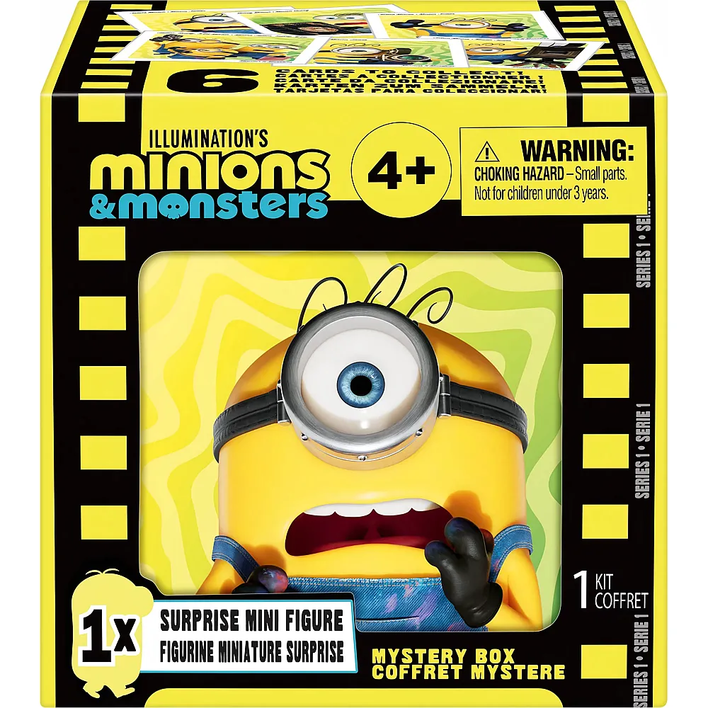 Moose Toys Minions 3 Minifiguren ass. 18 12-fach ass.,