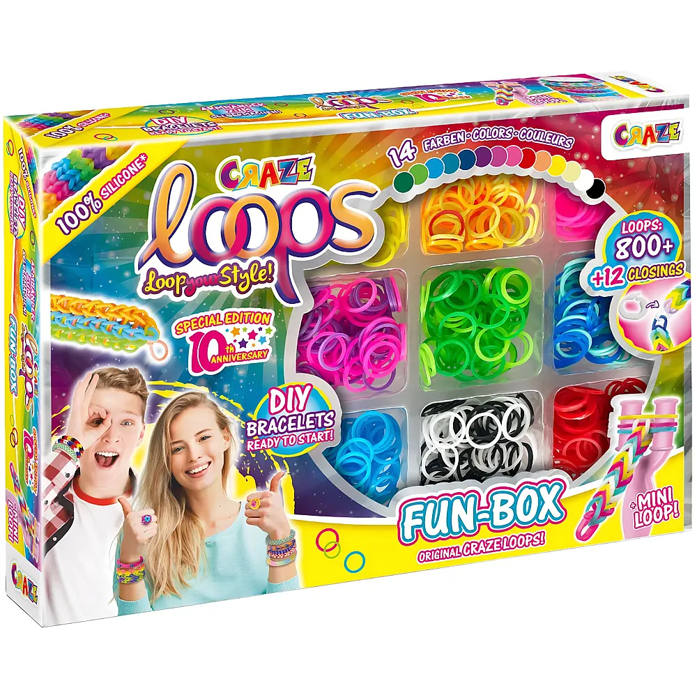 Craze Loops Fun Box 800Teile